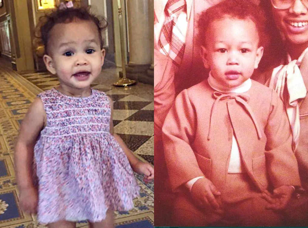 Baby Luna mirip dengan John Legend © Istimewa