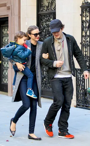 Penampilan perdana Orlando Bloom dan Miranda Kerr setelah umumkan perpisahan. @AKM-GSI
