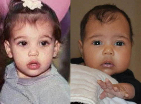 Kim Kardashian mirip dengan North West © Eonline.com