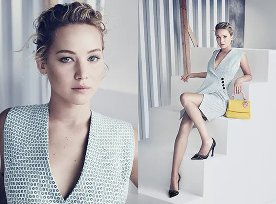 Jennifer Lawrence jadi model tas Dior © Dior