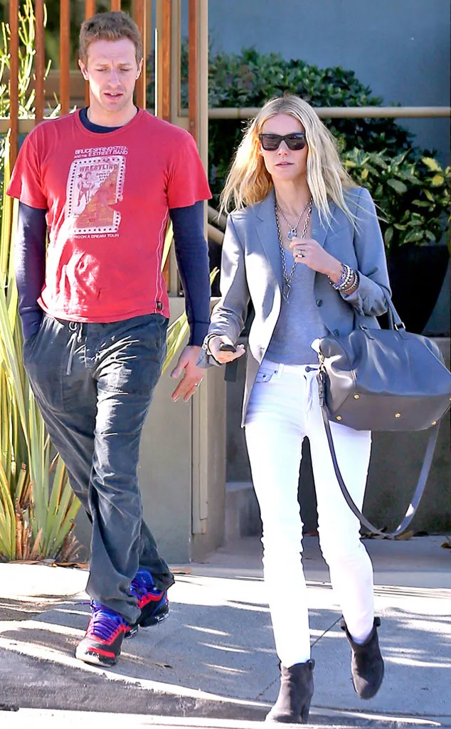 Gwyneth Paltrow dan Chris Martin makan malam bersama © Eonline.com