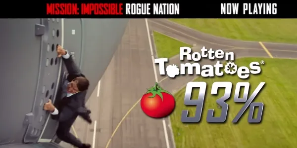 Salah satu contoh rating yang diberikan Rotten Tomatoes/©Cinema Blend