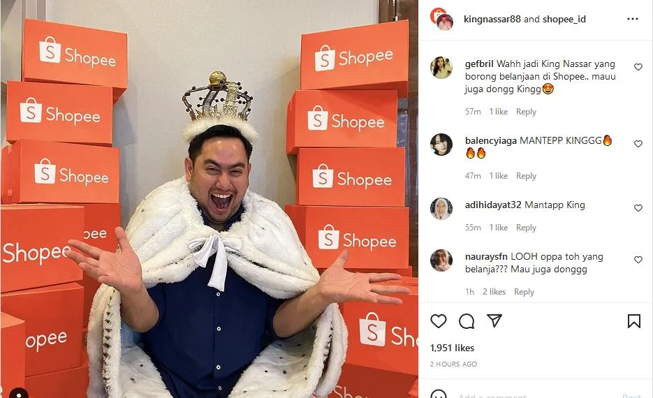 Credit via Instagram/kingnassar88