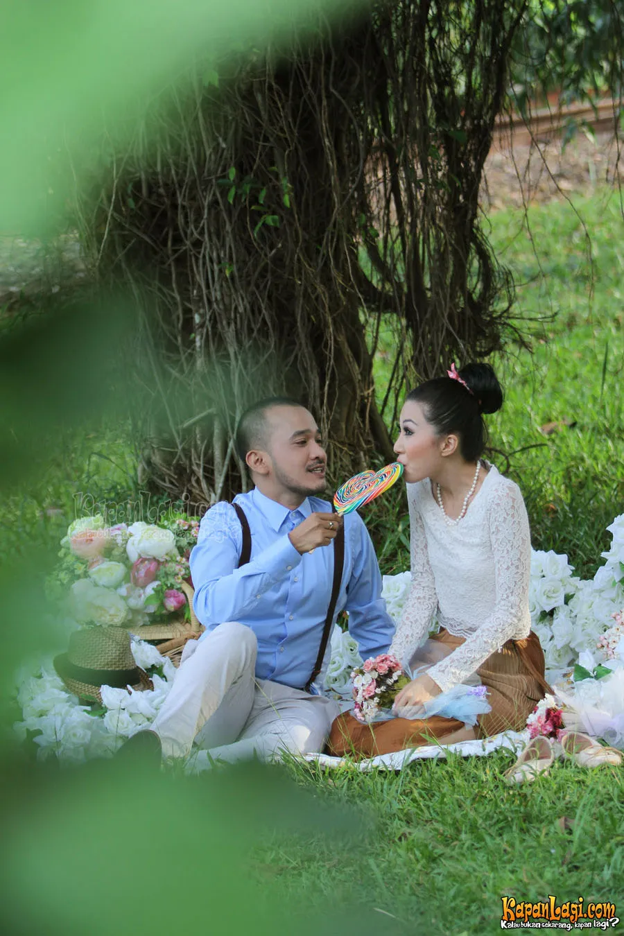 Ruben Onsu dan Wenda Tan