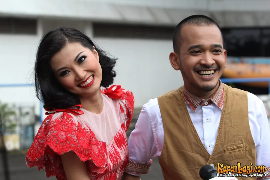 Ruben Onsu dan Wenda Tan @Foto: Budi Santoso