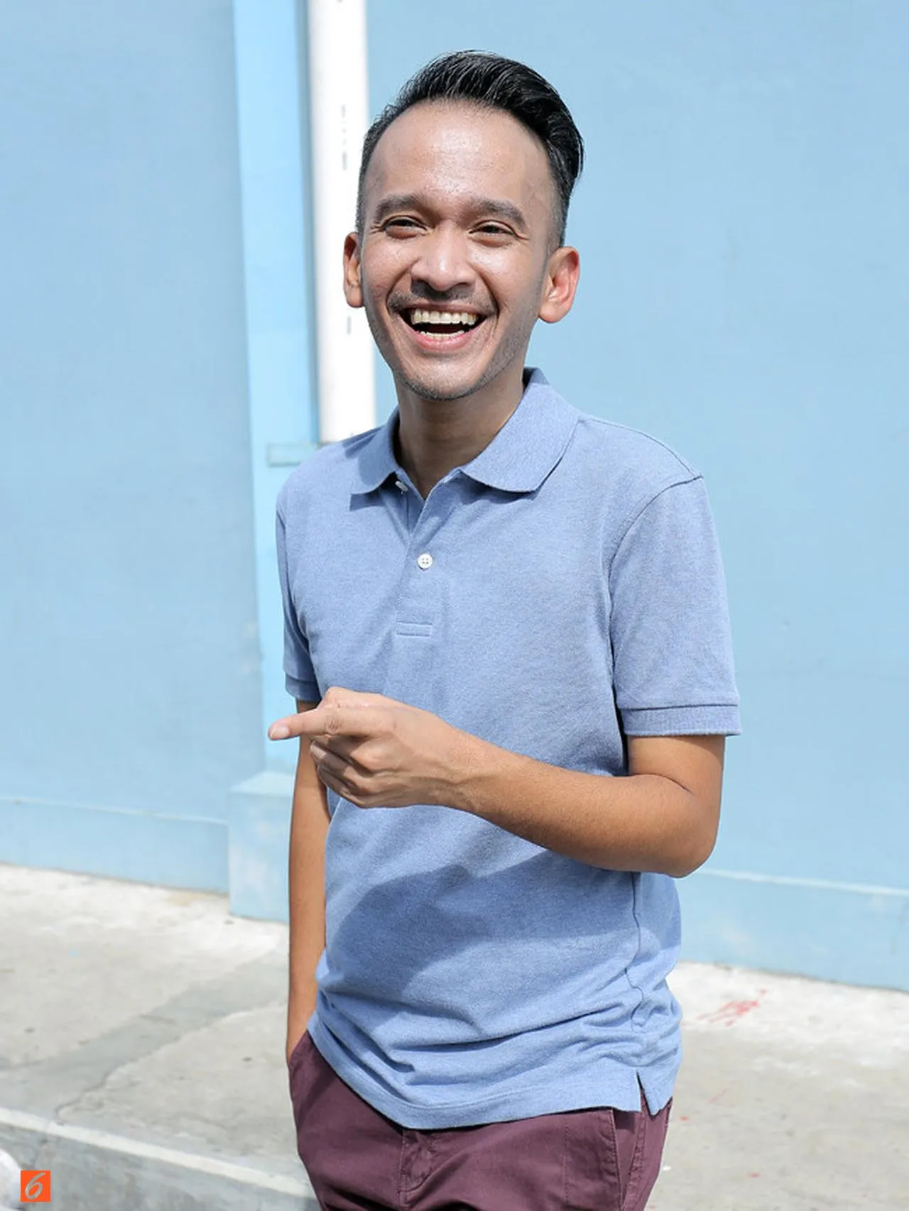 Ruben Onsu mengaku tidak sempat olahraga untuk bisa mengembalikan kondisi fisiknya. (Credit: via liputan6.com)