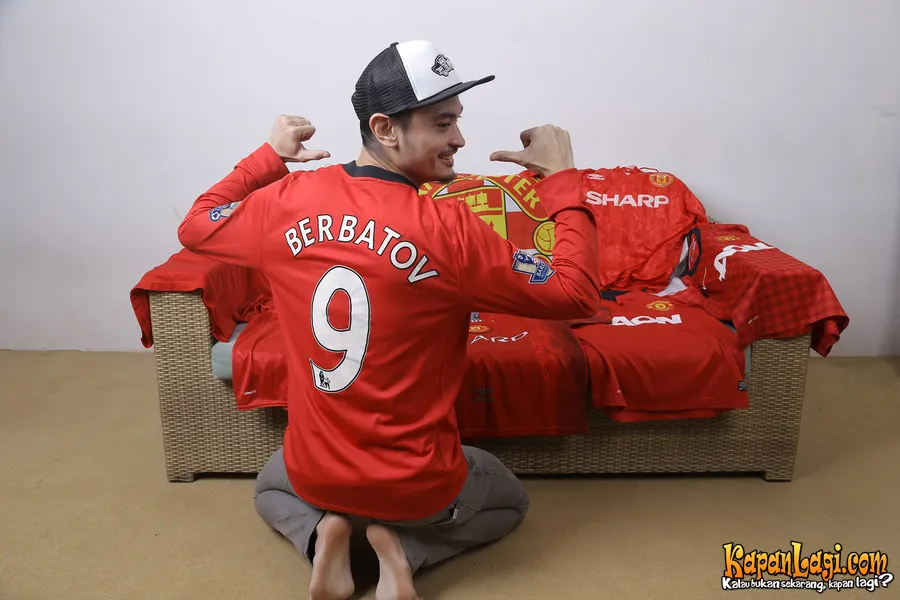 Fans berat MU, Reuben ingin berkunjung ke stadion Old Trafford ©KapanLagi.com®/Agus