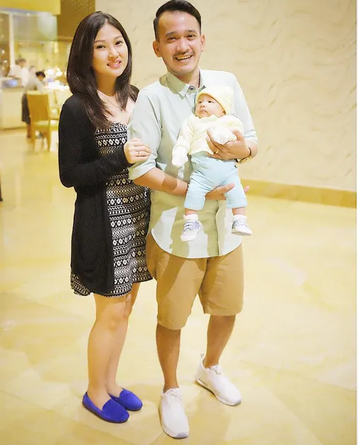 Wenda sulam bibir, Ruben rela jaga Thalia/©Official Instagram Ruben Onsu