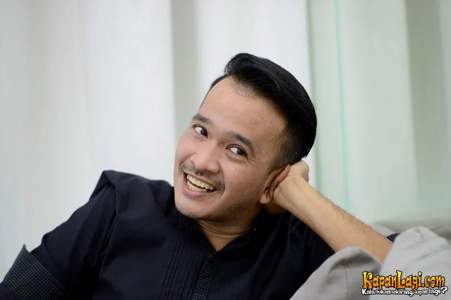 Ruben menyempatkan memberi dukungan kepada Raffi yang akan segera menjadi ayah © KapanLagi.com®/Bambang E Ros