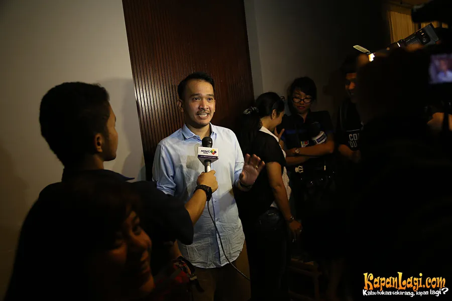 Ruben Onsu memandang pentingnya melakukan tes HIV saat check up kesehatan. ©KapanLagi.com/Agus Apriyanto