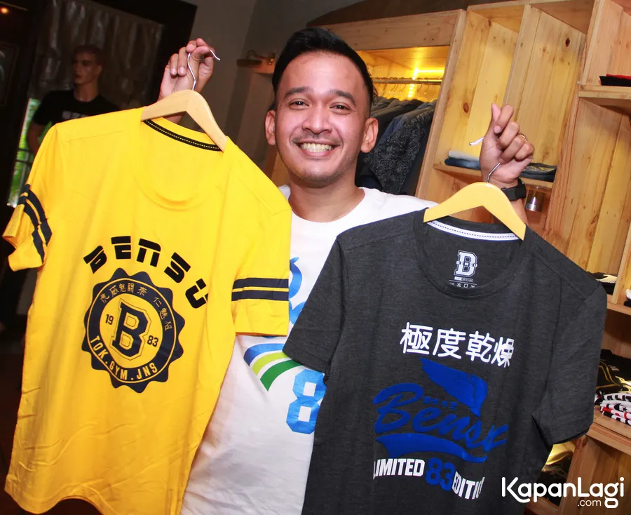 Tahun depan, Ruben bakal fokus dengan bisnis kaosnya © KapanLagi.com®/Muhammad Akrom Sukarya