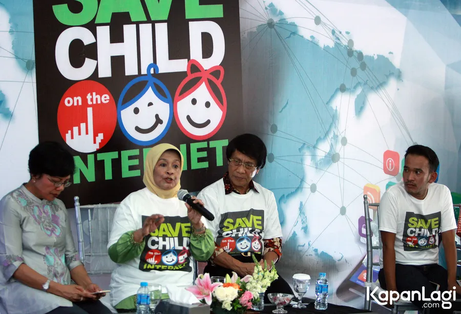 Ruben Onsu giat mengkampanyekan Save Child on The Internet/©KapanLagi.com®/ M. Akrom Sukarya