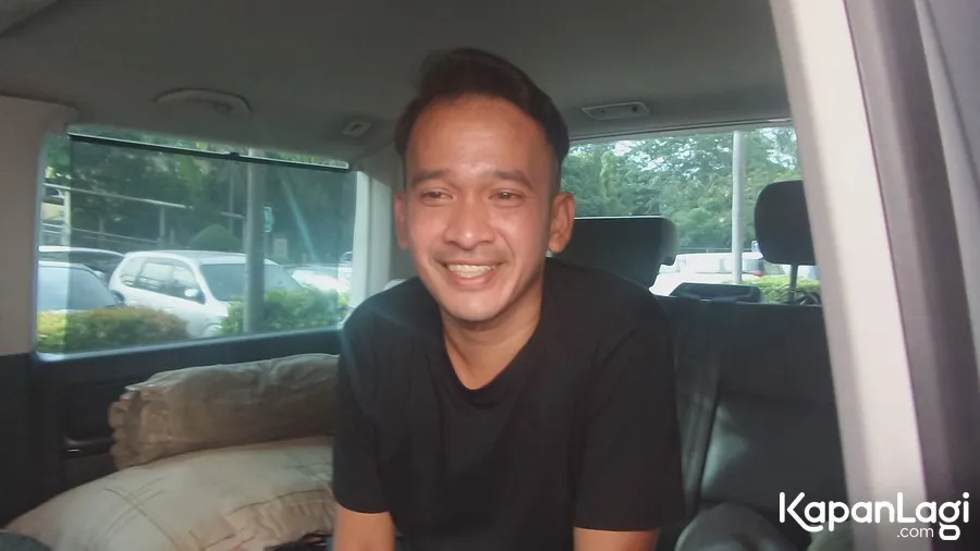 Ruben setelah menjenguk Jupe © KapanLagi.com®/Abbas Adi Nugroho