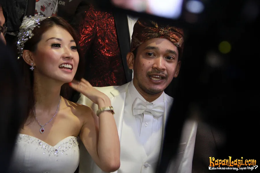 Ruben Onsu dan Wenda Tan @Foto: KapanLagi.com