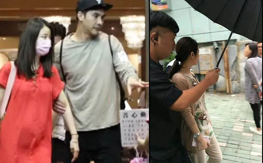 Ruby Lin yang diduga sudah hamil sebelum menikah. ©toggle.sg