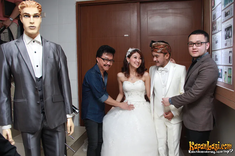 Ruben dan Wenda menjelaskan alasan pernikahan digelar di Bali.