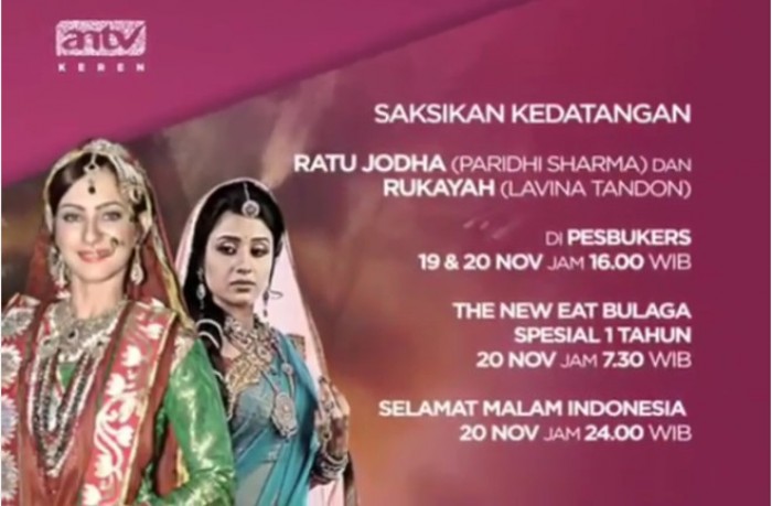 Persiapkan diri untuk bertemu dan menyaksikan dua ratu dalam 'Jodha Akbar' ini! ©an.tv