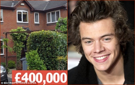 One Direction  Gimana Rumah Personel One Direction 