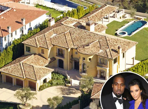 Usai direnovasi, inilah penampakan nyata rumah kedua mempelai @ eonline.com/CelebrityHomePhotos.com