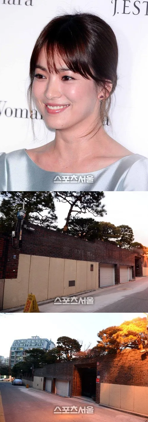 Song Hye Gyo membeli rumah seharga ratusan miliar. © credit as tagged