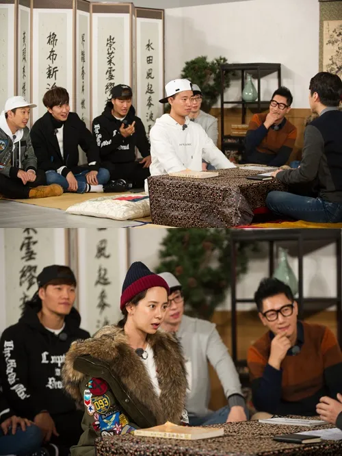 Member Running Man mengundang seorang peramal kartu tarot untuk membaca peruntungan mereka. ©mwave.interest.me