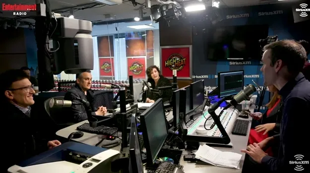 Russo Brothers di acara EW Morning Live © Entertainment Weekly Radio