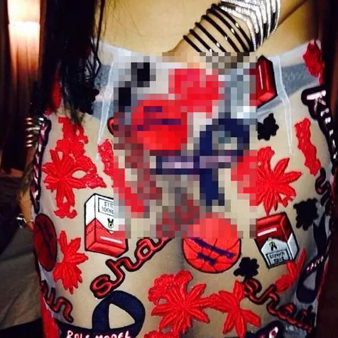 Rihanna sentuh 'aset pribadi'-nya/Rihanna Official Twitter©