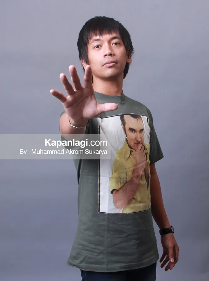 Ryan sedang melatih mental untuk menyambut anak kedua. © KapanLagi.com/Muhammad Akrom Sukarya