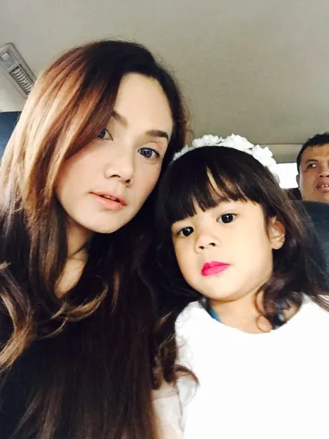 Mulan dan Safeea @ Instagram/Mulan Jameela