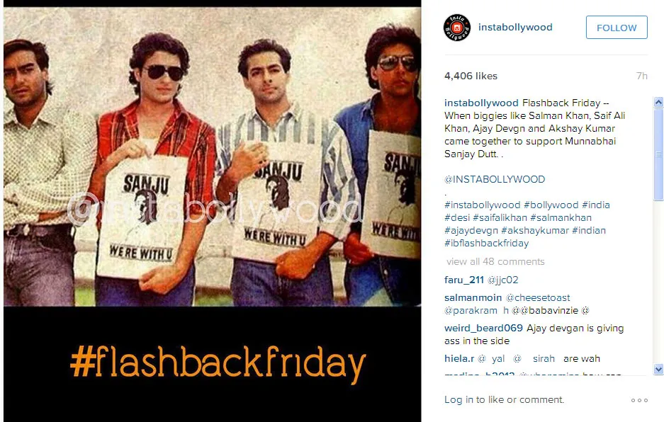 Siapa di antara ke-4 aktor Bollywood ini yang paling cakep? © Instagram.com/instabollywood