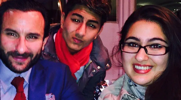 Ini dia potret kedekatan Saif bersama Sara dan Ibrahim saat berada di London @instagram.com/iakpataudi