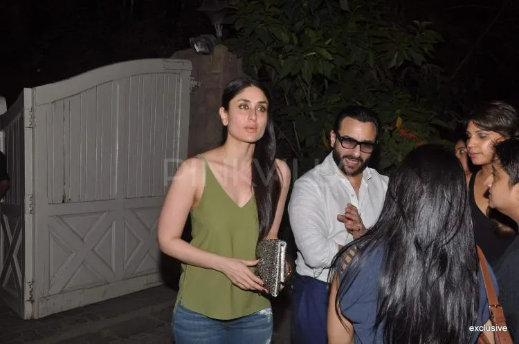 Kareena ajak Saif Ali Khan dugem di Mumbai, India. @pinkvilla