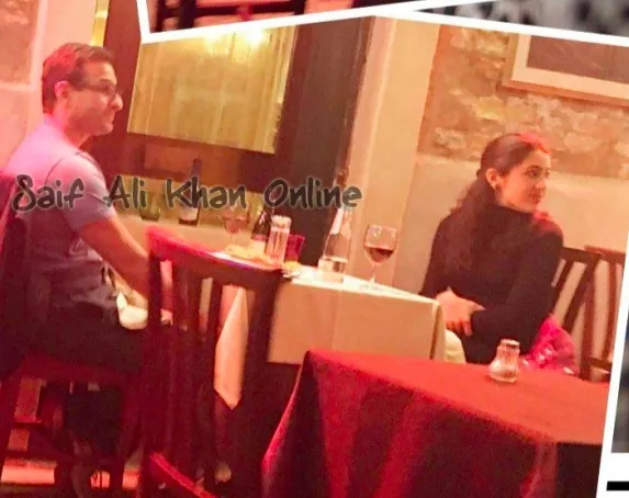 Saif dan putrinya Sara © Saif Ali Khan Online