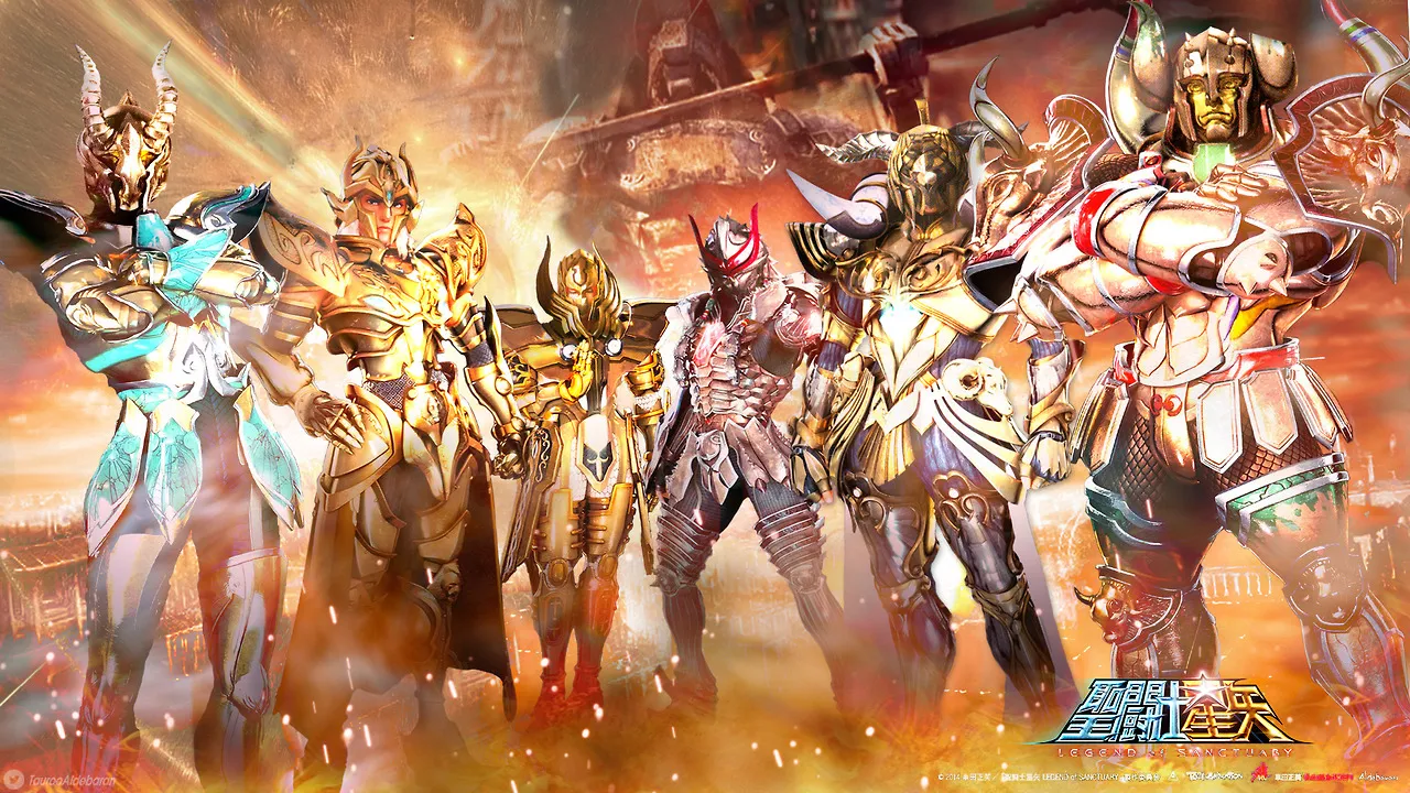 Para Zodiak, the saint gold / © Toei Animation