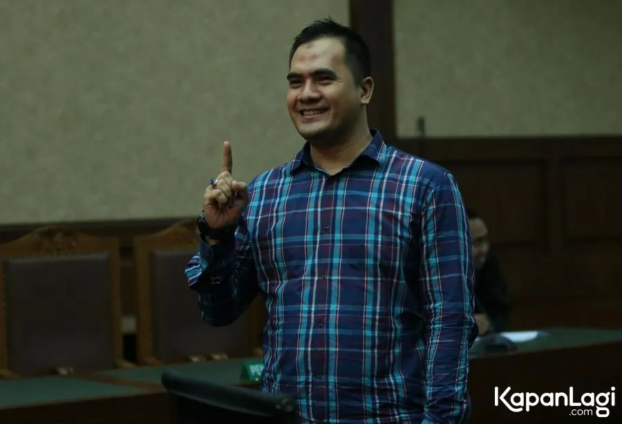 Saipul Jamil terjerat kasus dengan KPK dan dihukum 3 tahun penjara. ©KapanLagi.com/Agus Apriyanto
