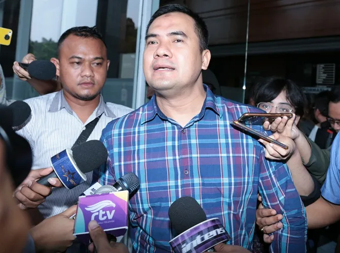 Saipul tak merasa takut saat berada di dalam lapas. © KapanLagi.com/Agus Apriyanto