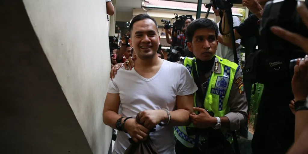 Saipul Jamil sempat berpesan pada Almarhumah Julia Perez untuk segera menunaikan ibadah haji © KapanLagi.com®/Agus Apriyanto