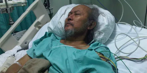 Pepeng sempat dilarikan ke ICU sebelum meninggal dunia. ©dokumentasi keluarga