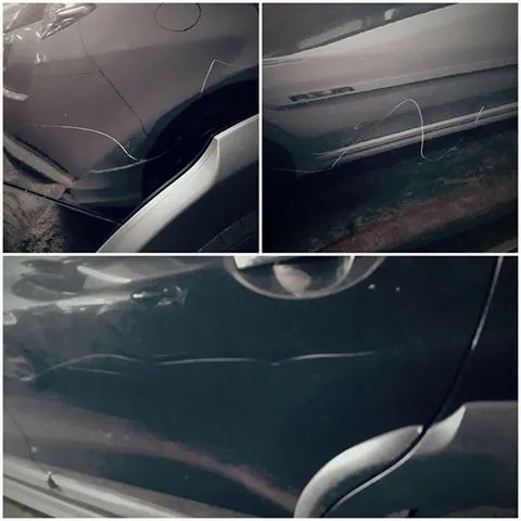 Bukti mobil yang dirusak © World of Buzz