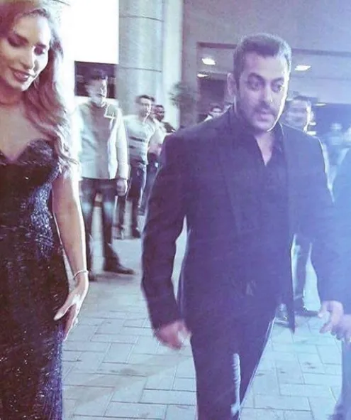 Salman dan Iulia datang barengan ke resepsi Preity Zinta ©bollywoodlife