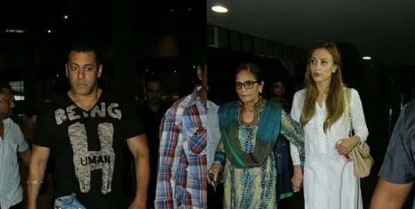 Ibu Salman genggam tangan Iulia, sudah menerima jadi mantu? ©bollywoodlife