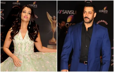 Salman Khan dan Aish di Stardust Awards, sudah baikan? ©AFP