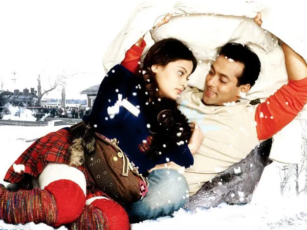 Ini dia Sneha Ullal dan Salman Khan saat berakting bersama dalam film 'LUCKY' @filmibeat.com
