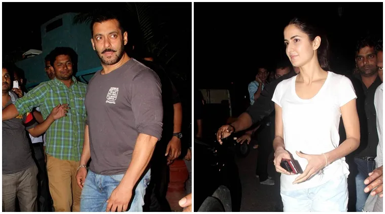 Salman Khan dan Katrina dikabarkan bertemu secara rahasia © Indianexpress.com