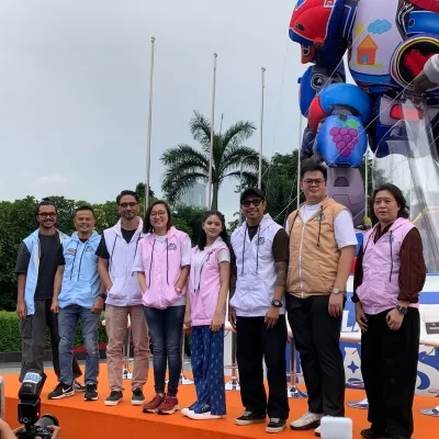 Sambut Ramadan, 'PELANGI DI MARS' Sapa Publik dengan Balon Raksasa