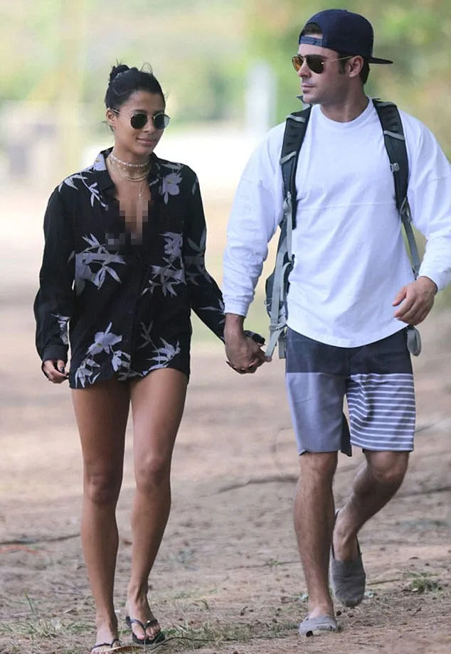 Sami Miro dan Zac Efron umbar kemesraan © Fameflynet