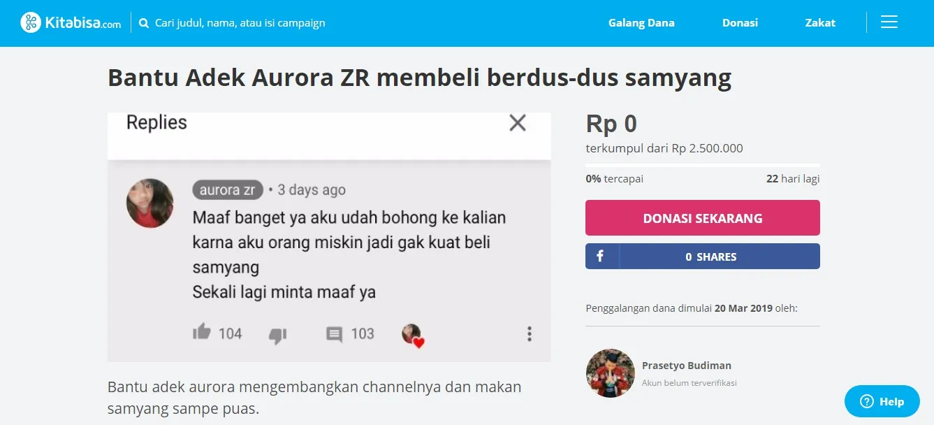 Credit: kitabisa.com