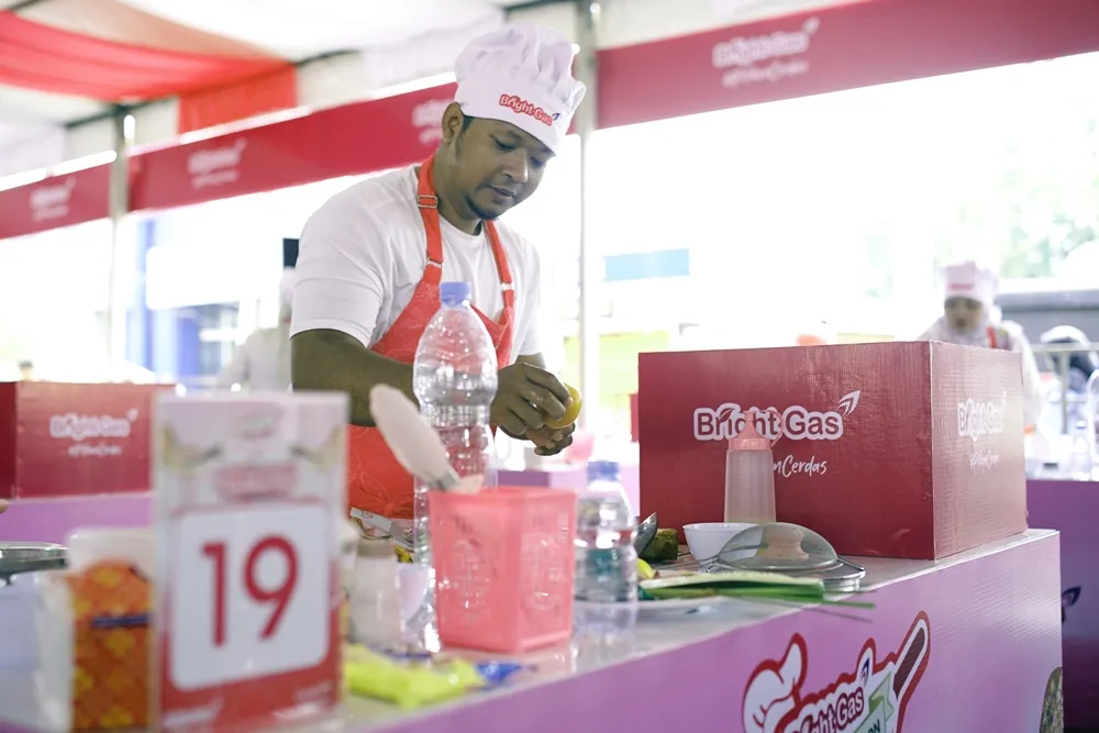 Peserta semifinal Bright Gas Cooking Competition 2026 Tegal. 