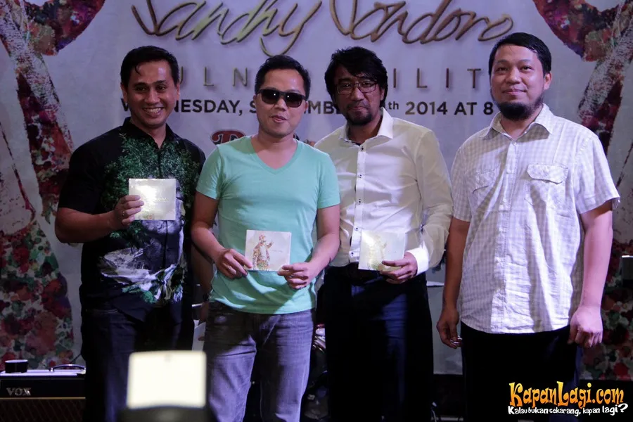 Sandhy Sondoro resmi luncurkan album ketiganya ©KapanLagi.com/Acat