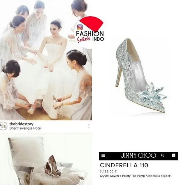 Heels Sandra Dewi © Instagram fashionselebindo